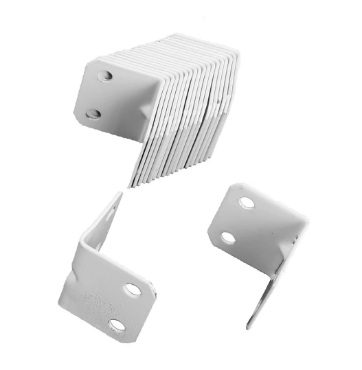 Custom White Brace Plate Bracket